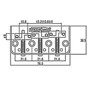 CHEVALET VINTAGE TELE COURT WILKINSON WTBS NOIR