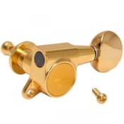 6 BOUTONS DE MECANIQUES GOTOH BEAN DORES (05)