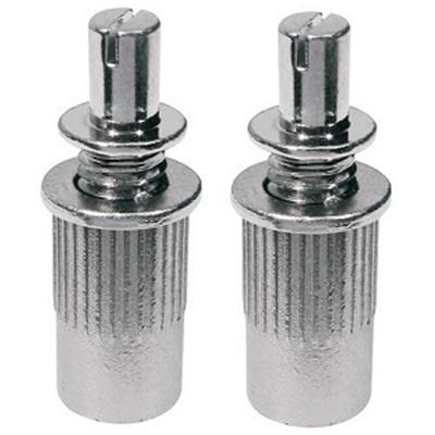 PAIRE GROS INSERTS IMPORT CHROME 12/6.1mm