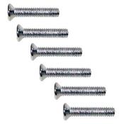 12 VIS COURTES MICRO CHROME 2.6x12mm