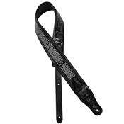 COURROIE GUITARE GAUCHO CARVED STELLAR NOIRE (65mm)