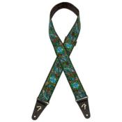 COURROIE FENDER JACQUARD MOSAIC GREEN