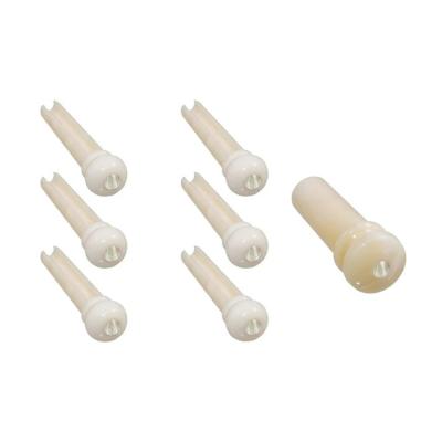 6 CHEVILLES GUITARE OS DE CHAMEAU MOP DOTS 5.3mm