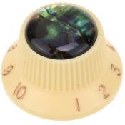 BOUTON STRAT CREME SOMMET ABALONE METRIQUE