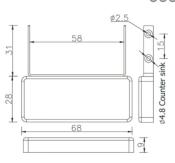CAPOT ET PATTES POUR MICRO JAZZ FLOTTANT CHROME