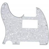 GAUCHER PICKGUARD TELE H HUMBUCKER WHITE PEARL WD