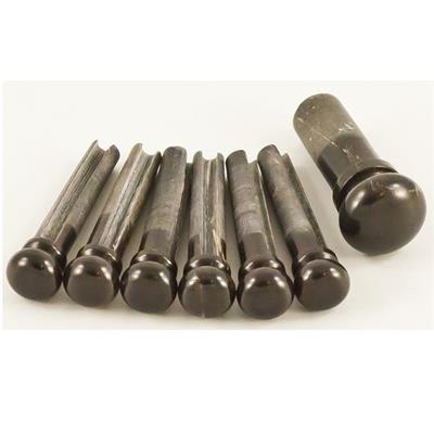 6 CHEVILLES GUITARE CORNE DE BUFFLE 5.2mm