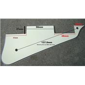 EPIPHONE : PICKGUARD LES PAUL NOIR/CREME/NOIR