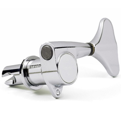MECANIQUES BASSE 2x2 GOTOH GB707 BOUTONS TREFLE CHROME (14mm)