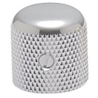 1 BOUTON DOME METAL CHROME GOTH 18x18x6mm (VK1-18)