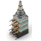POTENTIOMETRE ETAGE MEC Mono + Stereo B500K /cc, Push/Pull