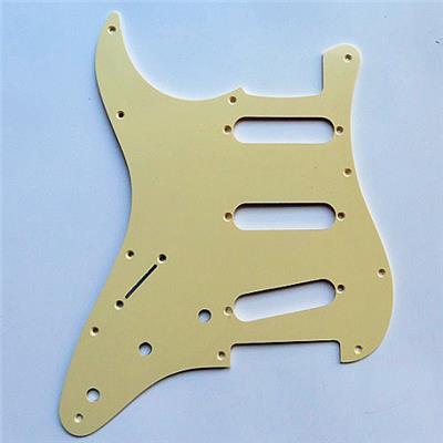 GAUCHER PICKGUARD SSS VINTAGE '62 CREME 1 PLI BOSTON