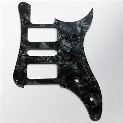 PICKGUARD VIGIER SUPRA ou SPECIAL AVANT 2005 BLACK MOTO PEARL