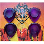6 MEDIATORS FIRE&STONE BIG STUBB 3.00mm PURPLE