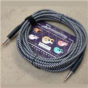 CABLE VINTAGE DUESENBERG BLACK SILVER TWEED DELUXE 6 METRES