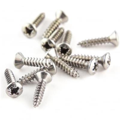 12 VIS PICKGUARD ET AUTRE STANDARD NICKEL