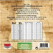 CORDES ACOUSTIQUE 12 CORDES SAVAREZ A240XL 10-47