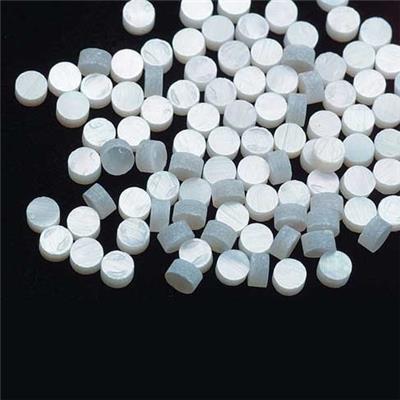 10 REPERES DE TOUCHE RONDS DOTS MOTHER OF PEARL 4mm