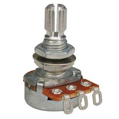 POTENTIOMETRE MINI ALPHA 25K AUDIO SPLIT SHAFT 18mm