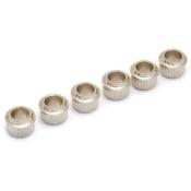 6 OEILLETS MECANIQUES GOTOH NICKEL 9.5x7.5x6,35mm