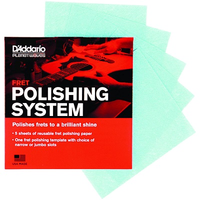 FEUILLES NETTOYAGE D'ADDARIO FRETTES PW-FRP