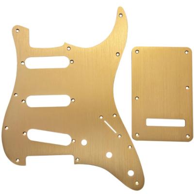 AXLABS KIT DE PLAQUES DE PROTECTION STRAT ALUMINIUM DORÉ