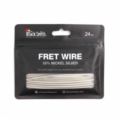 24 FRETTES BLACKSMITH 2.7x1.1mm RADIUS 12" NICKEL SILVER
