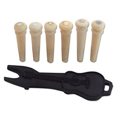 6 CHEVILLES GUITARE OS MOP 5mm