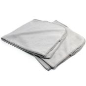 2 CHIFFONS DE LUSTRAGE MIRKA 400X400mm GRIS