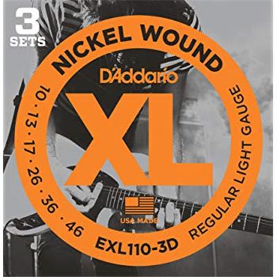 PACK 3 D'ADDARIO EXL110 CORDES EXL110-3D