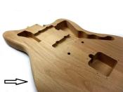 CORPS JAZZMASTER AULNE 2 PARTIES A PONCER HOSCO JAPON