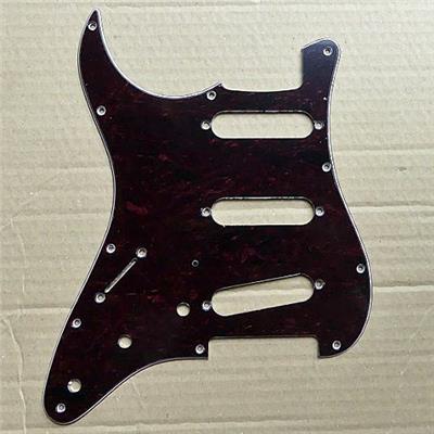 GAUCHER PICKGUARD SSS VINTAGE '62 DARK TORTOISE