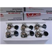 SCHALLER GRANDTUNE NICKEL BOUTONS EBENE 3x3 TETE AJOUREE