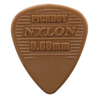 10 MEDIATORS PICKBOY CLASSIC NYLON 0.88mm