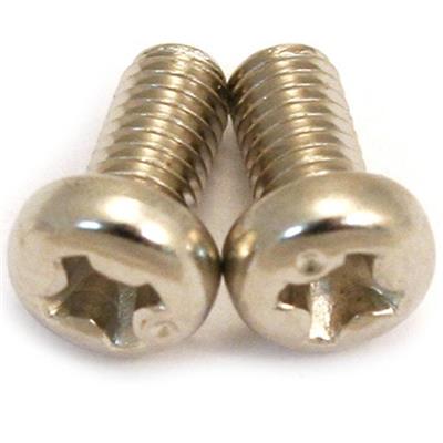 2 VIS NICKEL SELECTEUR MICROS METRIQUE TETE RONDE