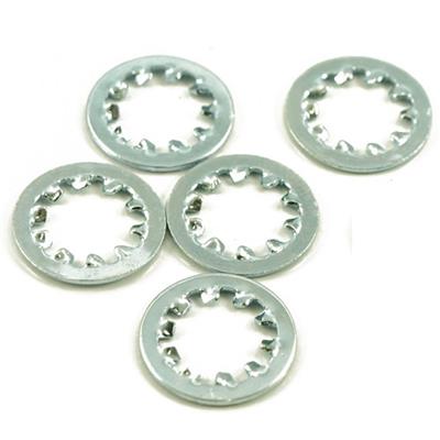 5 RONDELLES DENTELEES DE POTENTIOMETRES ET DE JACK METRIQUE