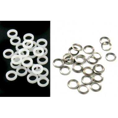 Plastic and Metal Washers for Guitar Tuners (2x25 pieces) GOLDO