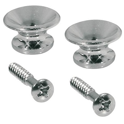 2 ATTACHE-COURROIE NICKEL FORME VINTAGE 13mm