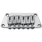 CHEVALET HARDTAIL FORME DANELECTRO CHROME BOSTON