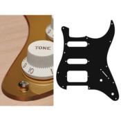 PICKGUARD STRAT SSH MIROIR DORE 2 POTS HUMBUCKER SANS CAPOT