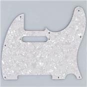 PICKGUARD FENDER STANDARD TELECASTER WHITE PEARL