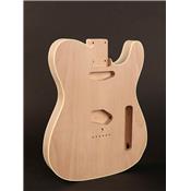 CORPS TELE CUSTOM AULNE NON VERNIS KBS BD-08TC-BD HOSCO