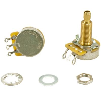 POTENTIOMETRE XL CUSTOM 550K AUDIO AXE CANNELE CTS