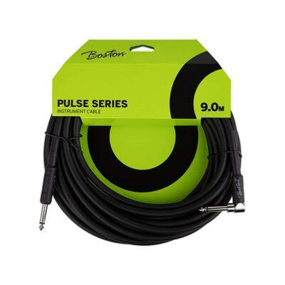 CABLE DROIT/COUDE BOSTON PULSE NOIR 6 mètres