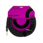 CABLE DROIT/COUDE BOSTON PRIME TWEED NOIR 9 mètres