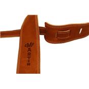 COURROIE GUITARE MARTIN CUIR SUEDE MULTI MARRON