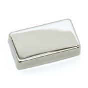 CAPOT MICRO HUMBUCKER ARGENT/NICKEL CHROME SANS TROU