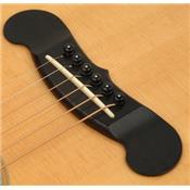 7 CHEVILLES PLASTIQUE NOIR POINT BLANC DADDARIO PWPS10