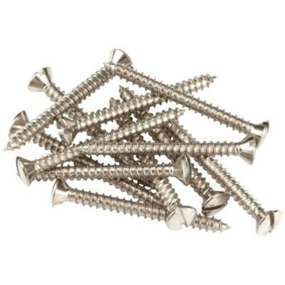 12 VIS JONCTION CORPS MANCHE NICKEL VIS A PLAT FENDER