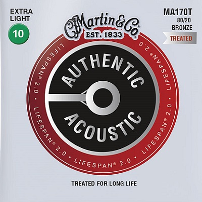 CORDES GUITARE MARTIN MA170T EXTRA LIGHT 10-47